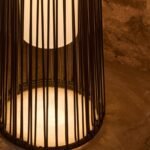 Octon 50cm Solar Outdoor Lantern - Black - Image 4