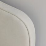 Odette Super King Size Ottoman Bed - Ivory - Image 5