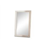 Orkney 100x70cm Wooden Mirror - Whitewash - Image 8