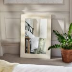 Orkney 100x70cm Wooden Mirror - Oatmeal