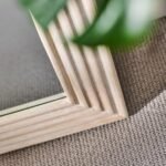 Orkney 100x70cm Wooden Mirror - Whitewash - Image 7