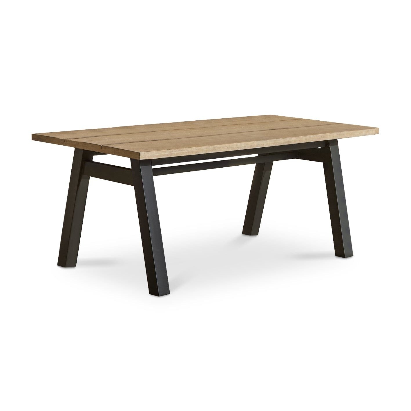 Palm 6 Seater Wooden Garden Dining Set with 6 Nala Sand Chairs - Image 13