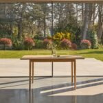 Paul Whitewash Extendable Dining Table Set - 6 Seater - Wren Pink Dining Chairs - Image 3