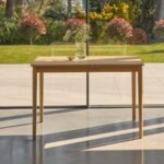 Outlet - Paul Whitewash Extending Dining Table