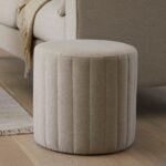Penelope Drum Stool - Sand