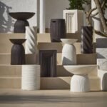 Carlotta Round Concrete Garden Side Table - Pearl Terrazzo - Image 7