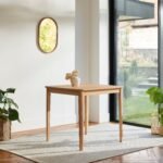 Paul Whitewash Oak Extending Dining Table - Small - Image 2