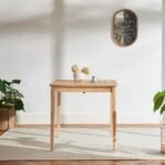 Paul Whitewash Oak Extending Dining Table - Small - Image 11