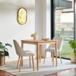 Paul Whitewash Oak Extending Dining Table - Small - Image 3