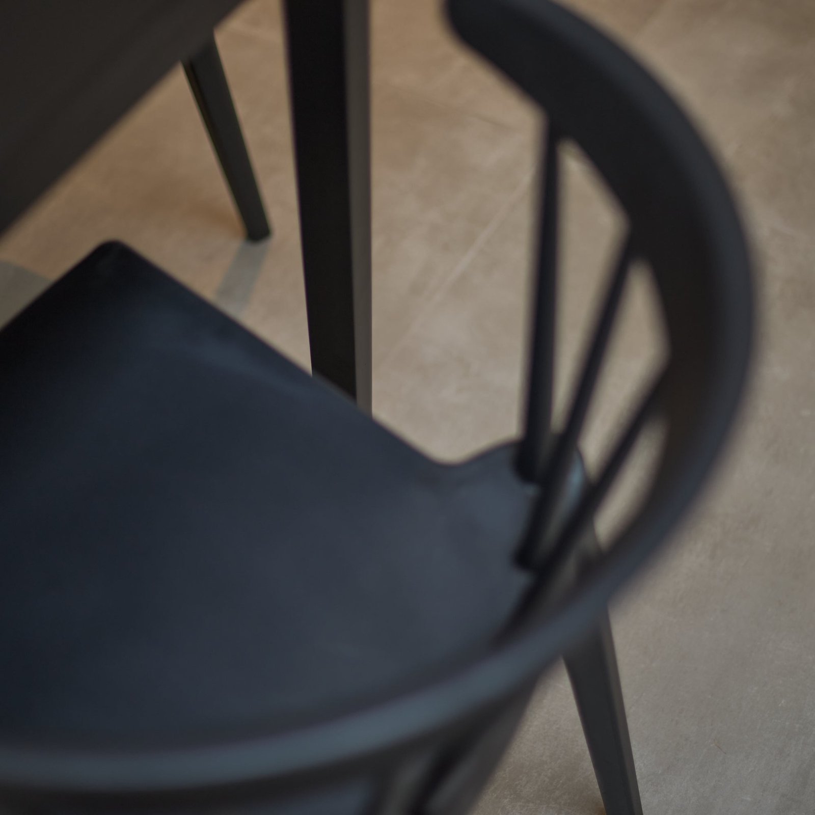 Paul Large Black Oak Extending Dining Table Set - 4 Seater - Agatha Black Dining Chairs - Image 10