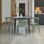 Paul Black Oak Extending Dining Table - Small - Image 2