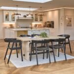 Priya Whitewash Oak Rectangular Dining Table - Image 2