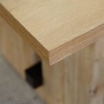 Priya Whitewash Oak Rectangular Dining Table - Image 5