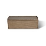 Aston Rattan Storage Bench with Polywood Top - Natural Brown - Image 3