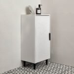Reva 1 Door Storage Cabinet  -  Snow White - Image 3
