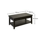 Raleigh Black Coffee Table - Image 11