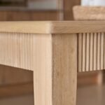 Raleigh Whitewash Rectangular Dining Table - Image 5