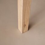 Raleigh Whitewash Oak Rectangular Dining Table Set - 6 Seater - Freya Oat Boucle Dining Chairs - Whitewash Oak Legs - Image 7