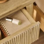 Outlet - Raleigh 1 Drawer Bedside Table - Whitewash - Image 4