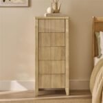 Raleigh 5 Drawer Tallboy - Whitewash