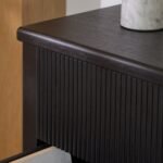 Raleigh 3 Drawer Chest of Drawers - Black - Image 4