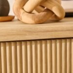 Raleigh 3 Door Large Sideboard - Whitewash - Image 5