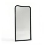 Rendall 180x90cm Wooden Mirror - Black Paulownia - Image 7