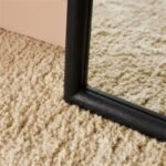 Rendall 180x90cm Wooden Mirror - Black Paulownia - Image 4