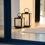Revesby 40cm Lantern - Black Metal - Image 4