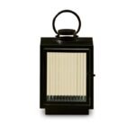 Outlet - Revesby 30cm Lantern - Black Metal - Image 10