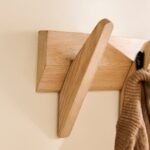 Outlet - Roe Small Whitewash Oak Coat Rack - Image 6