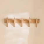Outlet - Roe Small Whitewash Oak Coat Rack