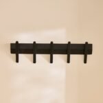 Roe Small Coat Rack - Black Oak