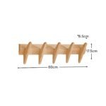 Outlet - Roe Small Whitewash Oak Coat Rack - Image 8