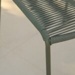 Ryder Khaki Green Rope Garden Chairs - Set of 2 - Image 5