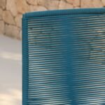 Ryder Teal Rope Garden Chairs - Set of 2 - Image 2