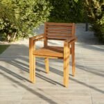 Aspen 4 Seater Wooden Garden Dining Set with Cream Parasol - 140cm to 200cm - Image 5