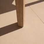 Saffron 8 Seater Extending Garden Dining Table - Brushed Light Acacia - Image 4