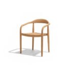 Shiro 180cm Dove Grey Concrete Dining Table Set - 6 Seater - Sasha Brushed Light Acacia Dining Chairs - Image 10