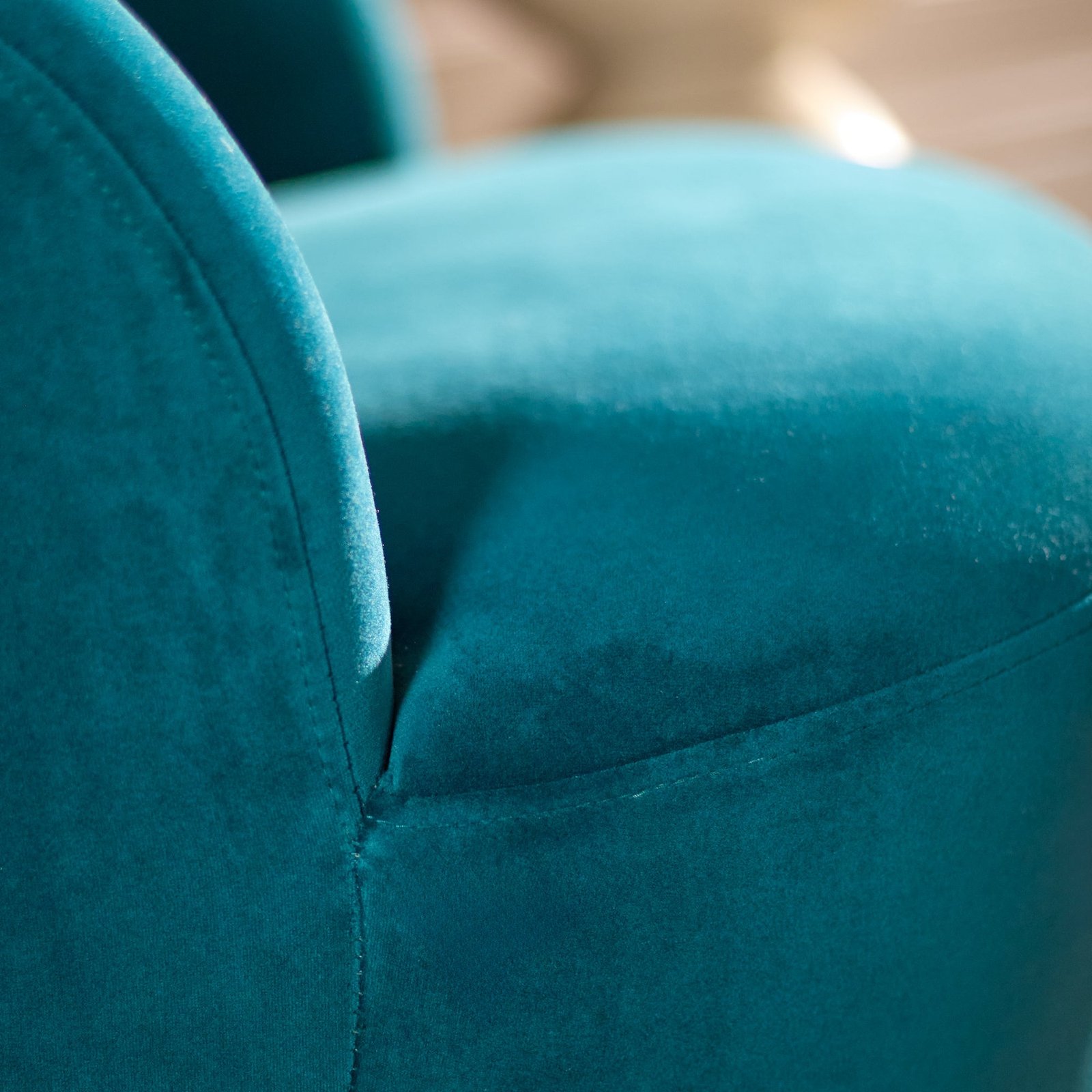 Sawyer 68cm Swivel Armchair - Deep Teal - Image 4