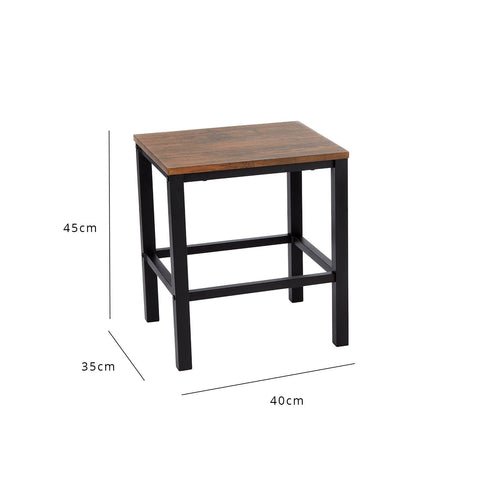 Sheffield Industrial Stools - Set of 2 1 Sheffield Dining Table - Stools