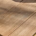 Shiro 6 Seater Wooden Garden Dining Set with Shiro Rope Dining Chairs - Navy Rope - Image 4