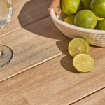 Shiro 6 Seater Wooden Garden Dining Set with Shiro Rope Dining Chairs - Navy Rope - Image 14