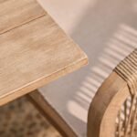 Shiro 6 Seater Dining Table Set with Nala Dining Chairs & Cushions - Image 8