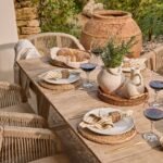 Shiro 6 Seater Dining Table Set with Nala Dining Chairs & Cushions - Image 2