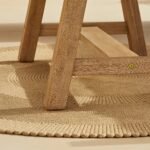 Shiro Wooden Garden Corner Sofa Set - Image 8