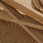 Shiro Wooden Garden Corner Sofa Set with Akira Coffee Table - Image 10