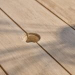 Shiro 8 Seater Wooden Garden Dining Table - Brushed Light Acacia - Image 3
