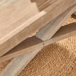 Shiro Garden Corner Sofa with Navy Cushions with Akira Coffee Table Set - Image 6