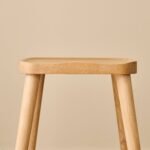 Silvester Whitewash Bar Stool - Image 2
